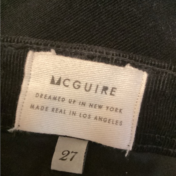 MCGUIRE Corduroy flared pants SZ 27 # BELL BOTTOM # JEN ZEE# FESTIVAL - Picture 7 of 9